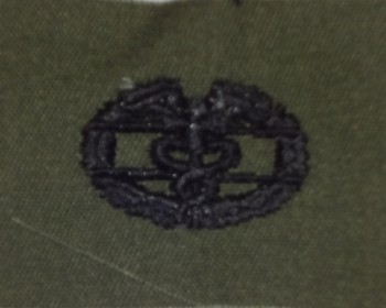 Combat Medic Badge, Subdued.