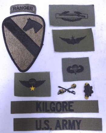 Lt. Col. Kilgore Insignia Package