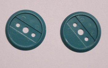 Infantry Collar Disk Set.