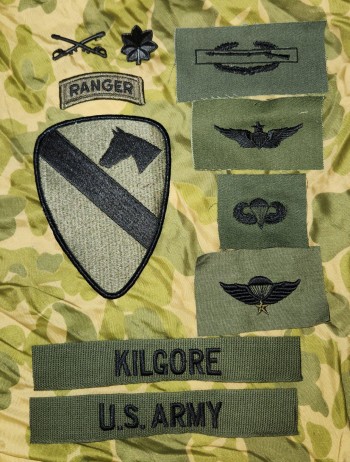 Lt. Col. Kilgore Insignia Package