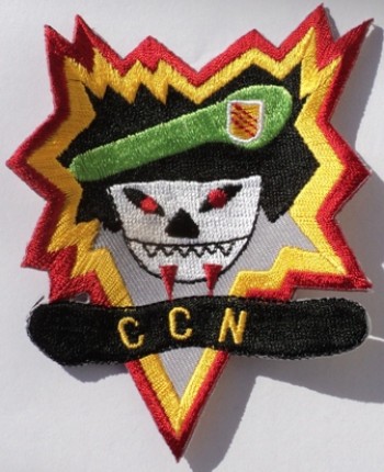 MACV-SOG, CCN. Embroidered, Color.