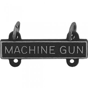 Machine Gun Qualification Bar for Marksman Badge.