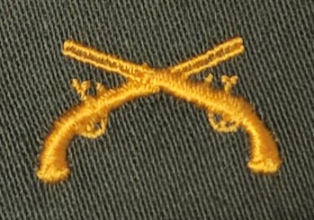 Military Police Branch of Service, Sew-On Color