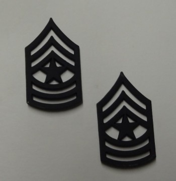 Sergeant Major, Pin-On Subd