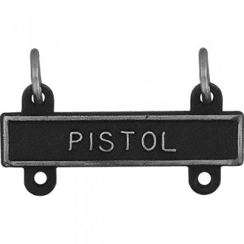 Pistol Qualification Bar for Marksman Badge.