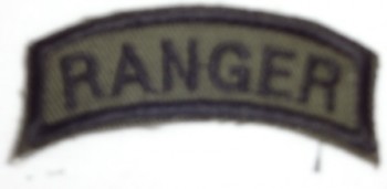Ranger Tab, Twill, Subd