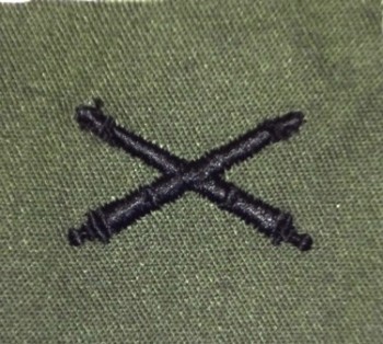Artillery Branch of Service, Sew-On Subd.