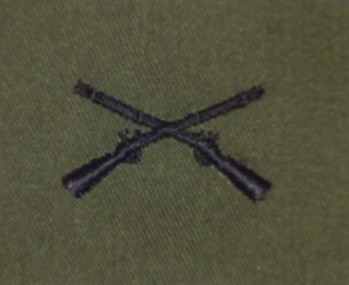 Infantry Branch of Service, Sew-On Subd.