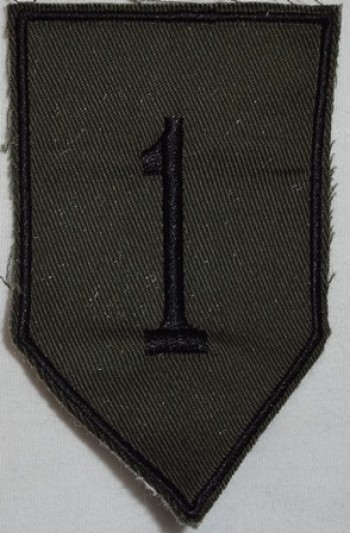 1st. Infantry Division, Subd. Twill