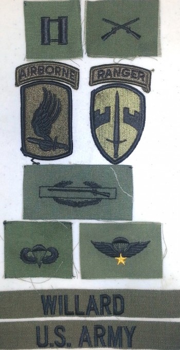 Capt. Willard Insignia Package