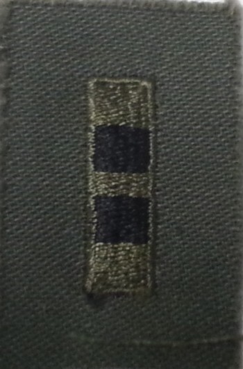Warrant Officer 2 (WO2), Sew-On Subd