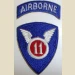 11th Airborne Division, Color, Cut-Edge - Thumbnail 1