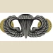 Parachutist Qualification Badge, Basic. Pin-On Metal. - Thumbnail 1