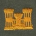 Engineers Branch of Service, Sew-On Color - Thumbnail 1