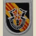 5th Special Forces Beret Flash, Merrowed with Crest. - Thumbnail 1