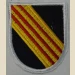 5th Special Forces Beret Flash, Non-Merrowed "Cut-Edge." - Thumbnail 1