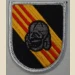 5th Special Forces Beret Flash, Merrowed with Skull. - Thumbnail 1