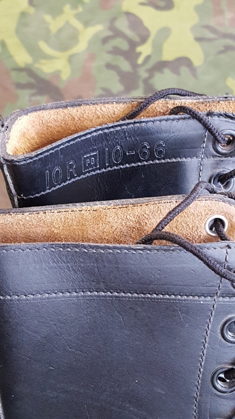 M1962 "McNamara" Leather Combat Boots, 10R