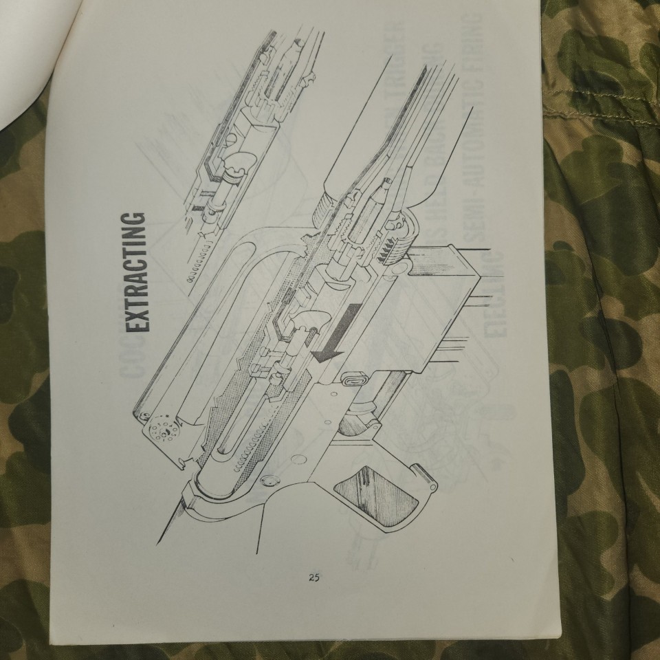 BUDS TRAINING M16 HANDOUT 1971