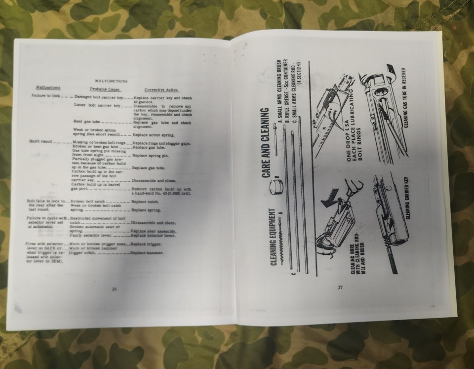BUDS TRAINING M16 HANDOUT 1971 (NEW)