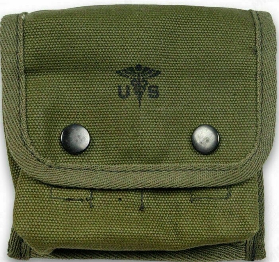 First Aid Pouch Sac Style Militaire personnelle Jungle Kit 1st OD Medic Toile 