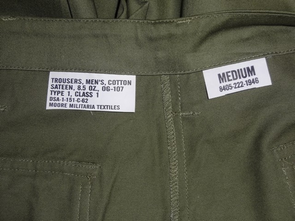 army fatigue pants og 107